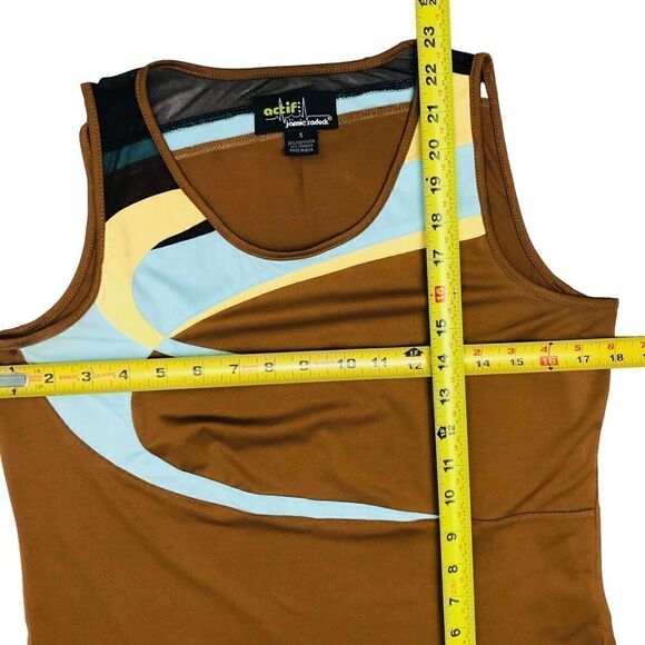 Jamie Sadock Actfi Tennis Golf Mesh Activewear Sleeveless Shirt Top Sz S - Picture 7 of 8